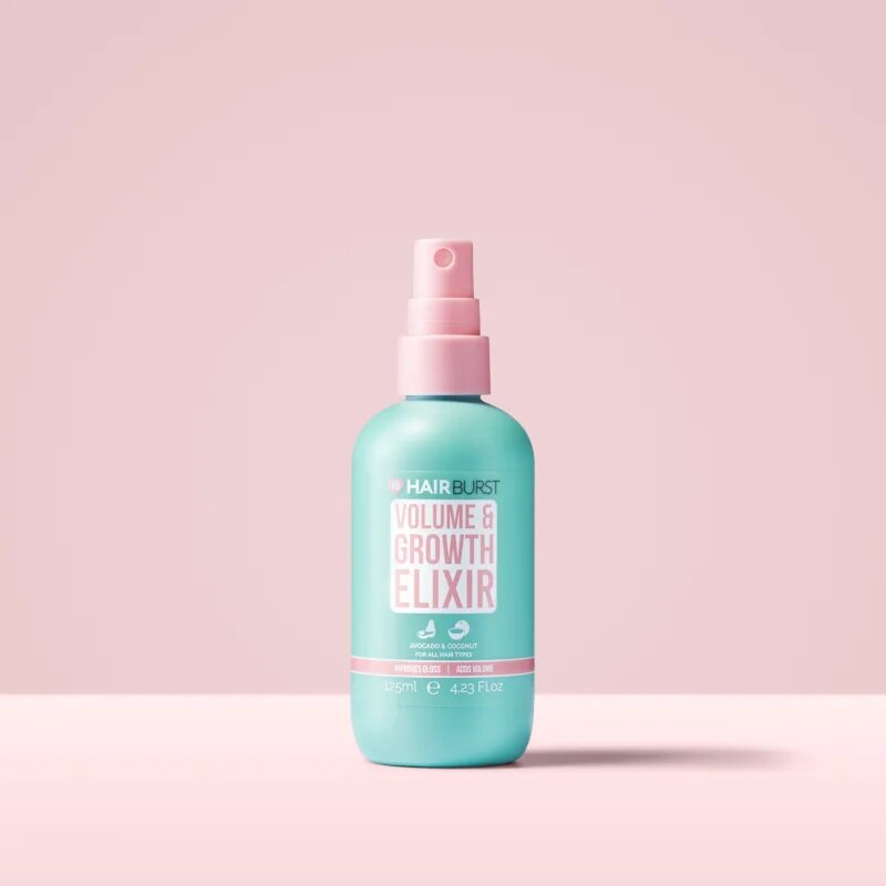 Hairburst Volume & Growth Elixir pršilo za volumen za okrepitev in rast las 125 ml