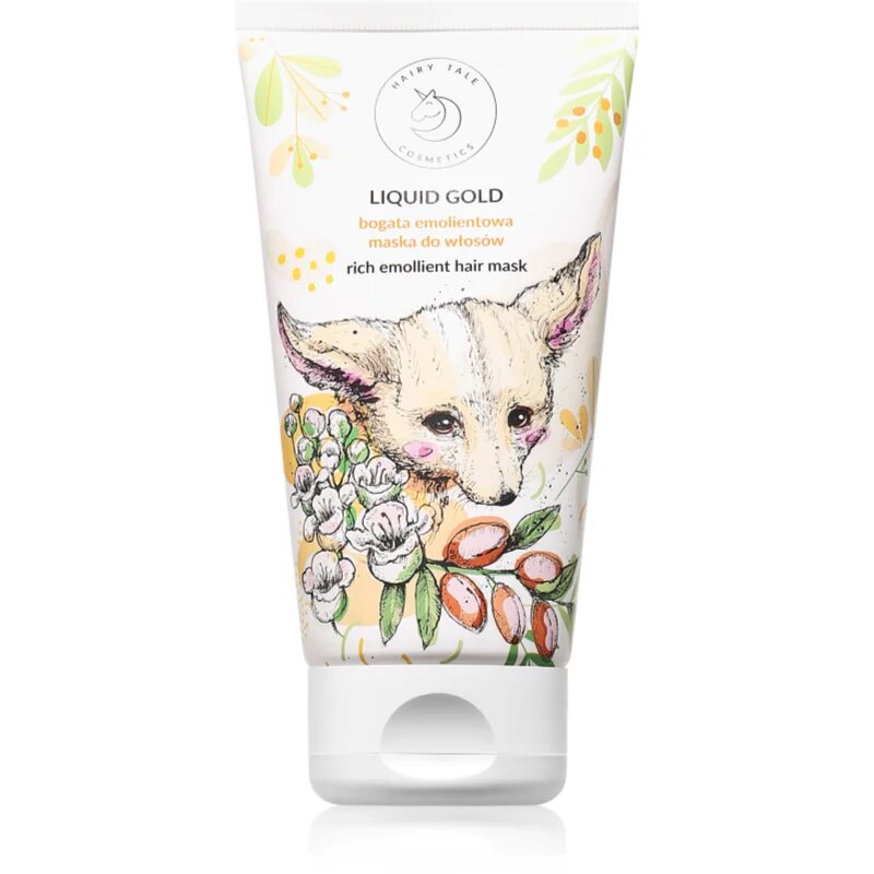 Hairy Tale Liquid Gold hranilna maska za poškodovane lase 150 ml