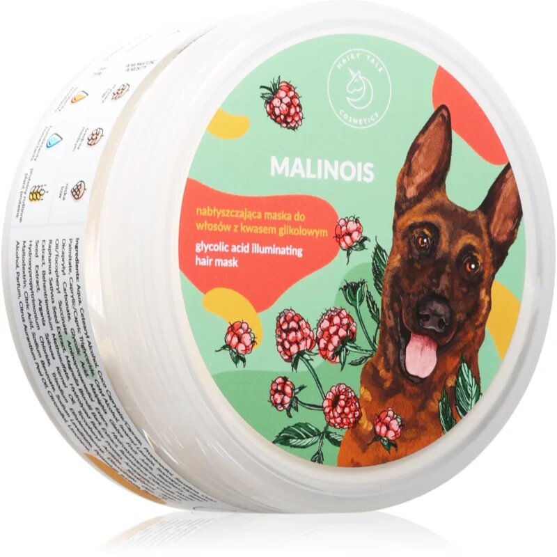 Hairy Tale Malinois maska za lase z glikolno kislino 200 ml