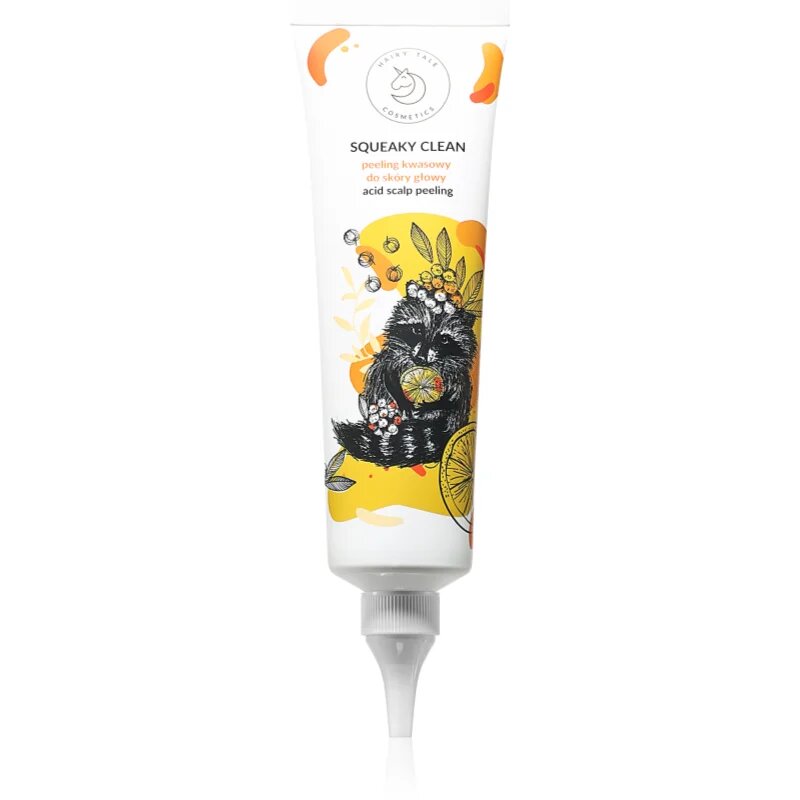 Hairy Tale Squeaky Clean piling za lasišče z AHA 150 ml