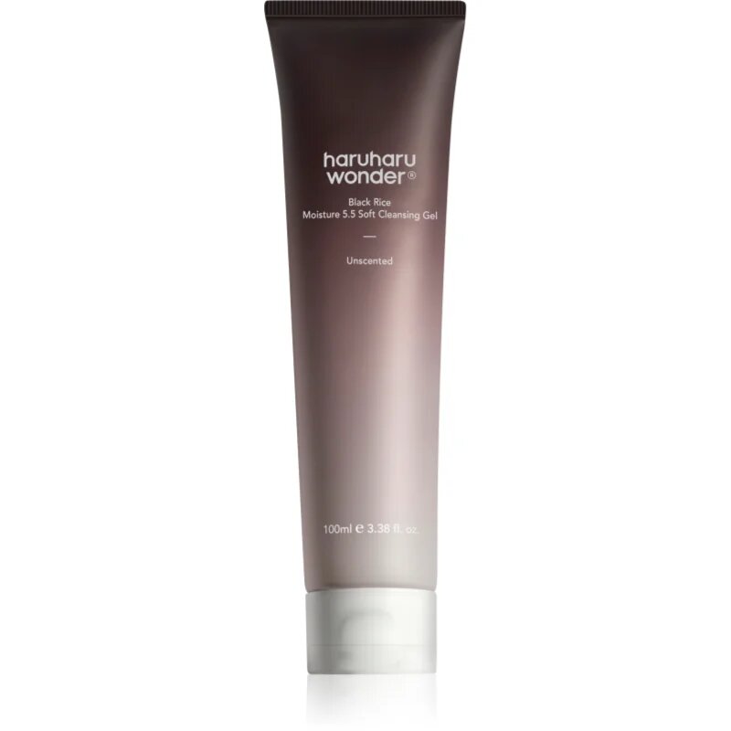 Haruharu Wonder Black Rice Moisture nežni čistilni gel za občutljivo in netolerantno kožo 100 ml