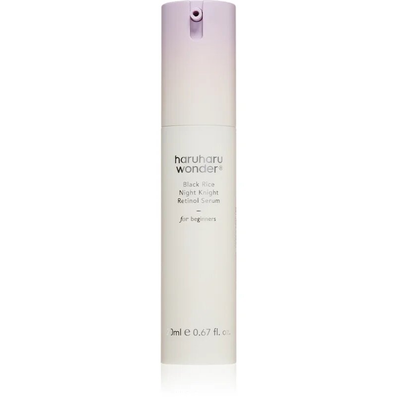 Haruharu Wonder Black Rice Night Knight serum z retinolom proti gubam za mladosten videz 20 ml