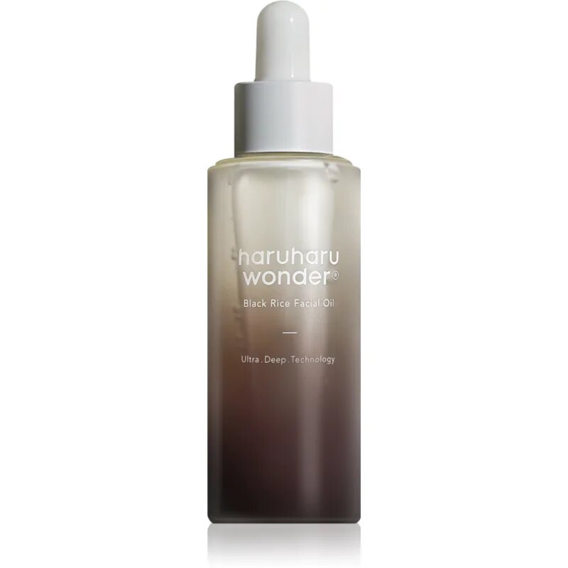 Haruharu Wonder Black Rice razstrupljevalno olje za obraz za dan in noč 30 ml