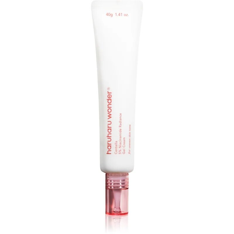 Haruharu Wonder Centella 5% Niacinamide Radiance Gel Cream lahka gelasta krema za poenotenje tona kože 40 g