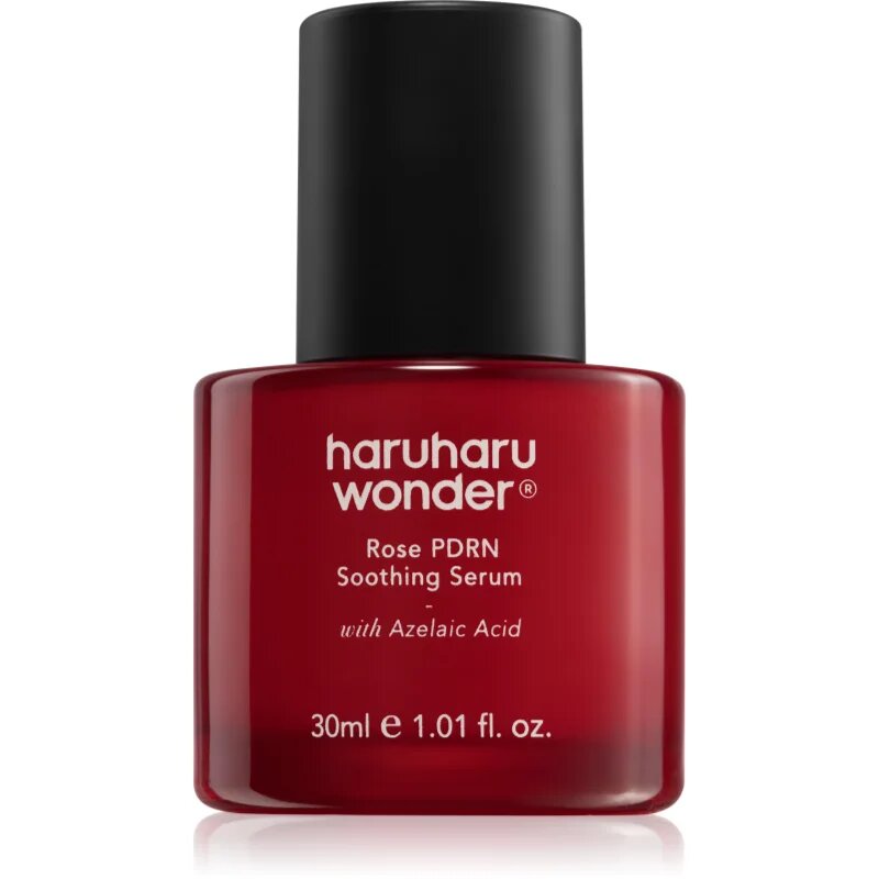 Haruharu Wonder Rose PDRN Soothing Serum vlažilni in pomirjajoči serum za regeneracijo in obnovo kože obraza 30 ml