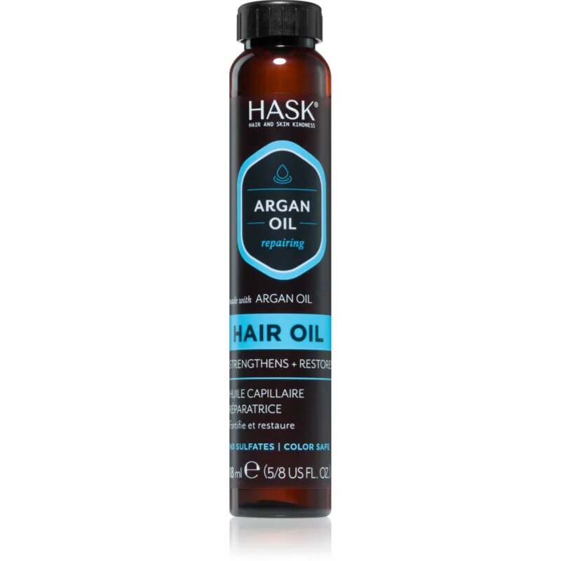 HASK Argan Oil regeneracijsko olje za poškodovane lase 18 ml