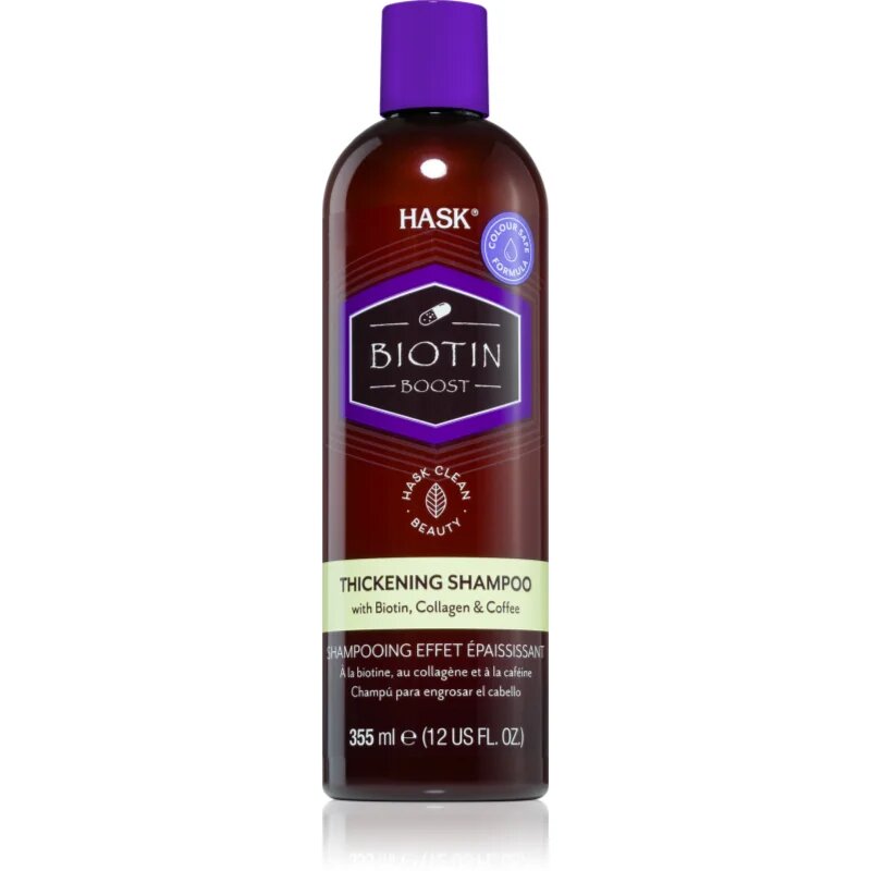 HASK Biotin Boost šampon za okrepitev las za volumen las 355 ml