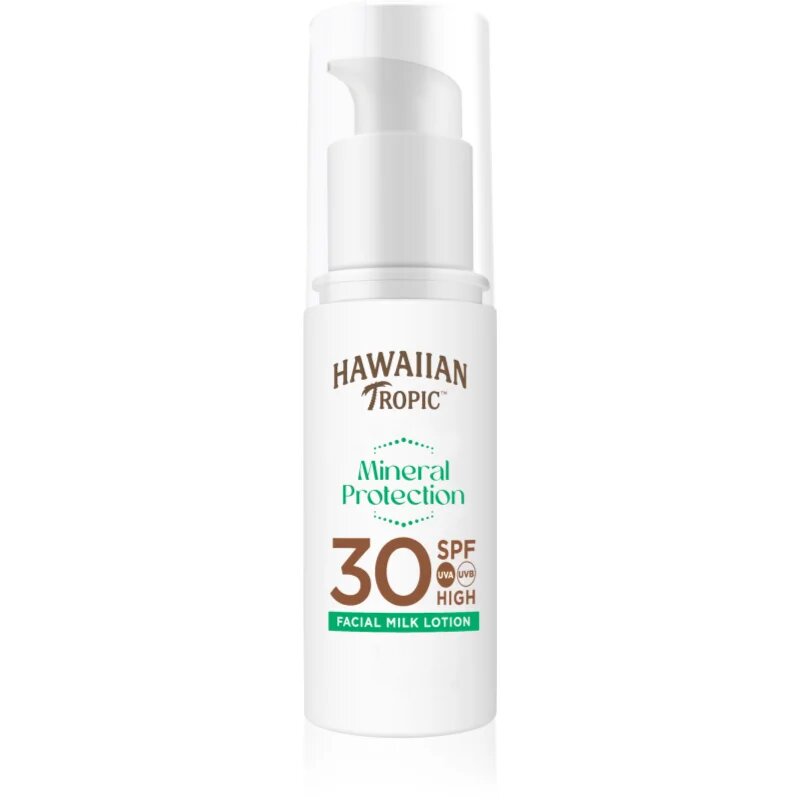 Hawaiian Tropic Milk Face Lotion mleko za sončenje za obraz SPF 30 50 ml