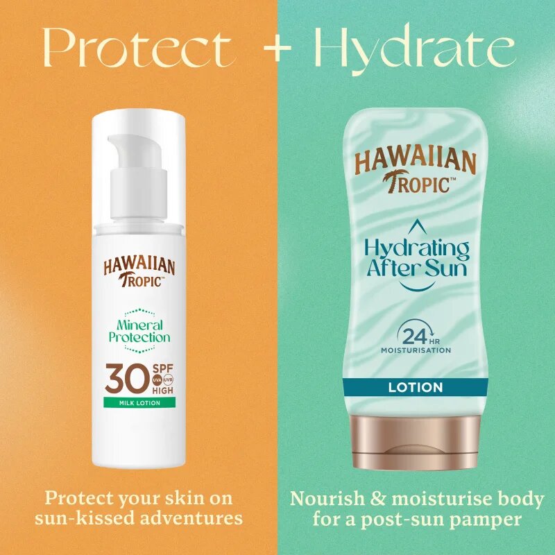 Hawaiian Tropic Mineral Sun Milk zaščitni losjon za sončenje SPF 30 100 ml
