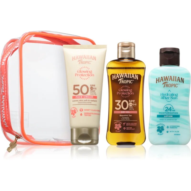 Hawaiian Tropic Mini Trio potovalno pakiranje za sončenje