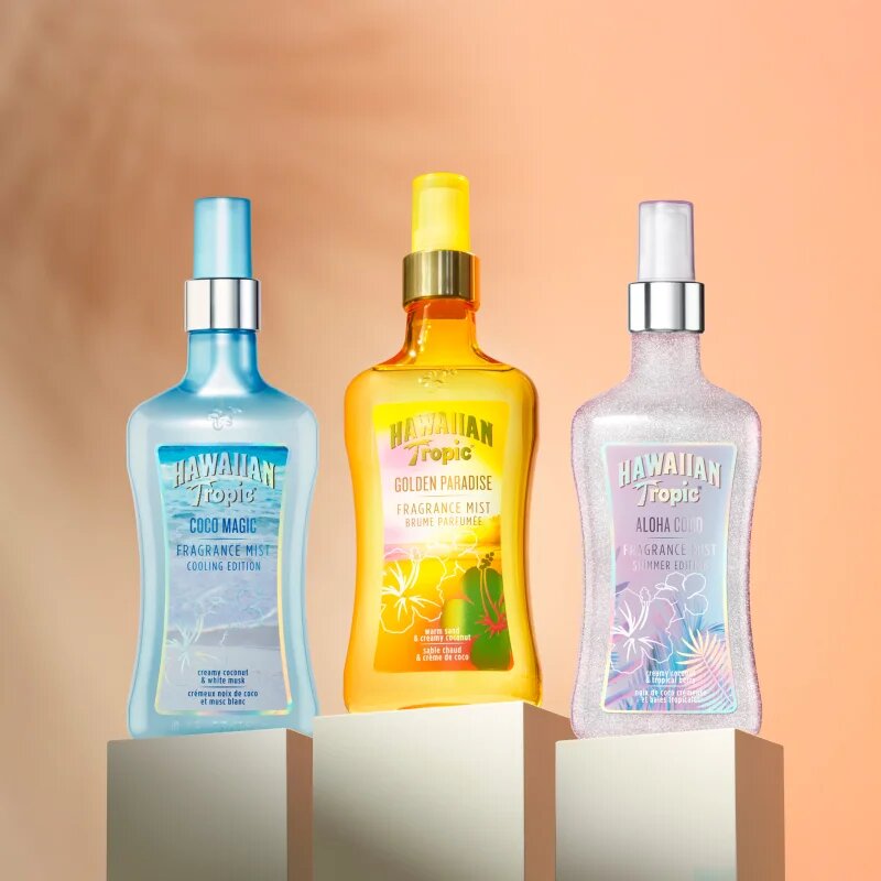 Hawaiian Tropic Perfumes Coco Magic Cooling pršilo za telo s hladilnim učinkom za ženske 250 ml