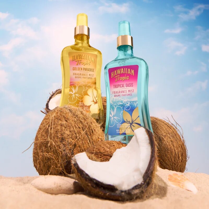 Hawaiian Tropic Perfumes Golden Paradise pršilo za telo za ženske 250 ml