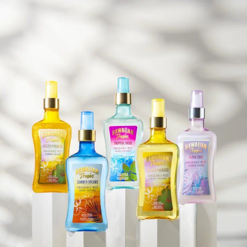 Hawaiian Tropic Perfumes Golden Paradise pršilo za telo za ženske 250 ml