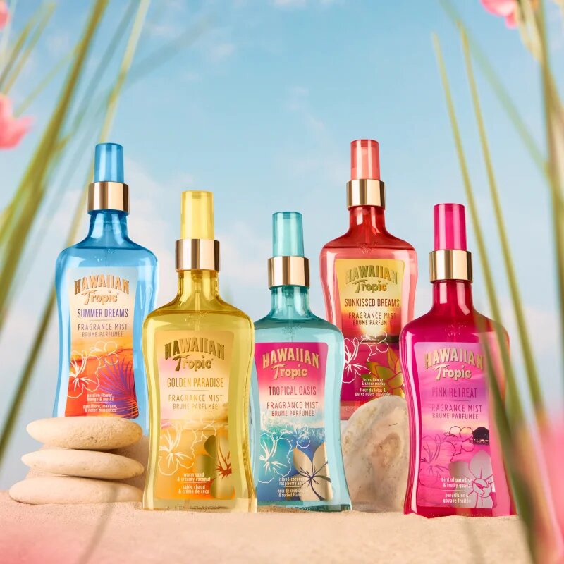 Hawaiian Tropic Perfumes Pink Retreat pršilo za telo za ženske 250 ml