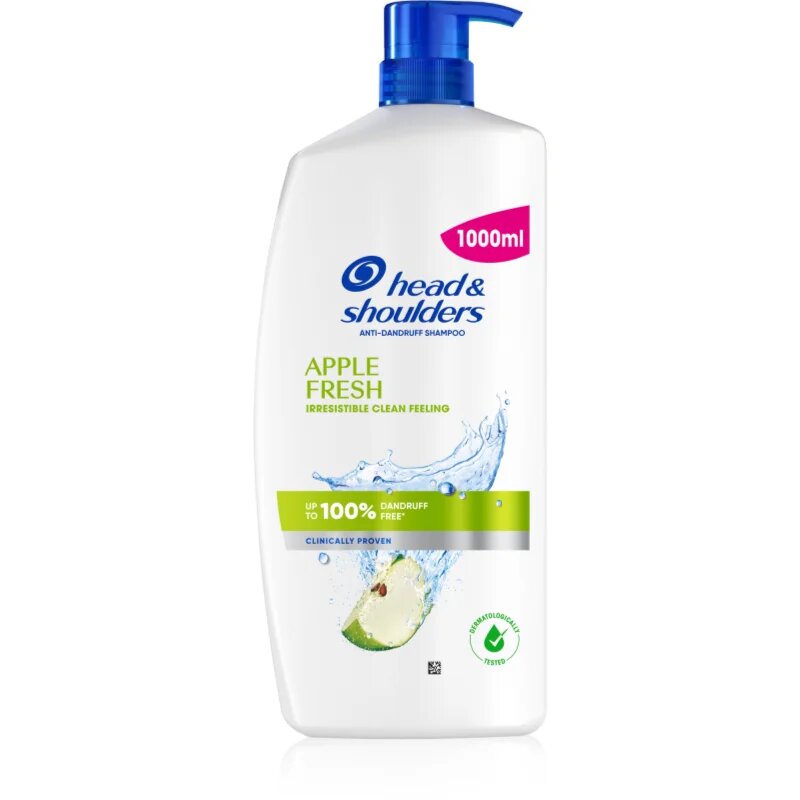 Head & Shoulders Apple Fresh šampon proti prhljaju 1000 ml
