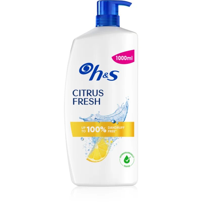 Head & Shoulders Citrus Fresh šampon proti prhljaju 1000 ml