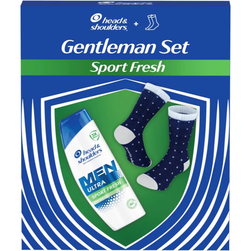 Head & Shoulders Gentleman Set Sport Fresh darilni set za moške