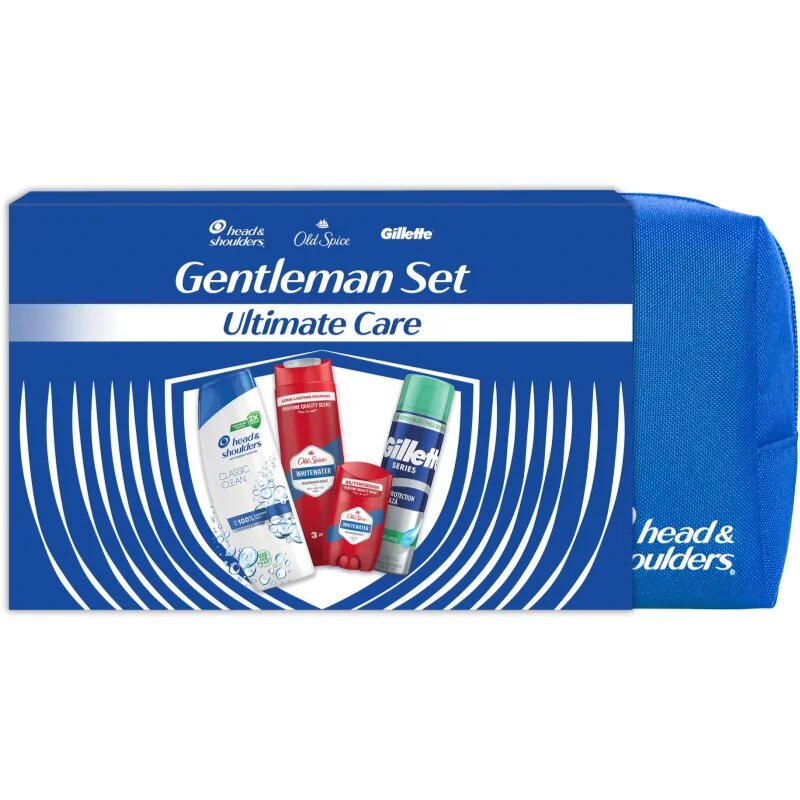 Head & Shoulders Gentleman Set Ultimate Care darilni set za telo in lase