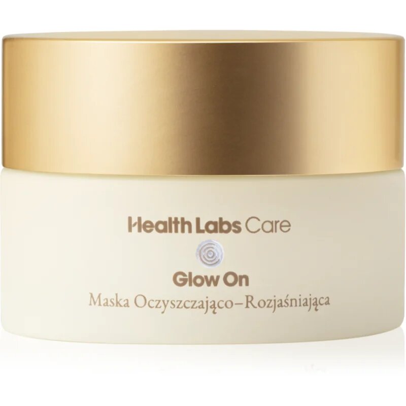 Health Labs Care Glow On Purifying and Brightening Mask čistilna in posvetlitvena maska za obraz 50 ml
