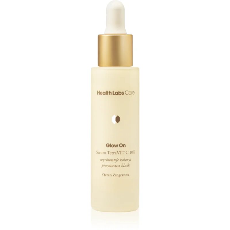 Health Labs Care Glow On TetraVit C 10% Serum serum za obraz z vitaminom C 30 ml