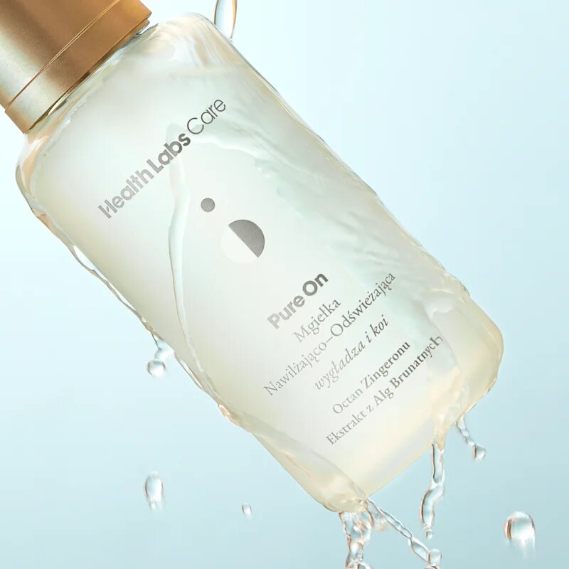 Health Labs Care Pure On Moisturizing and Refreshing Mist vlažilna meglica za obraz 100 ml