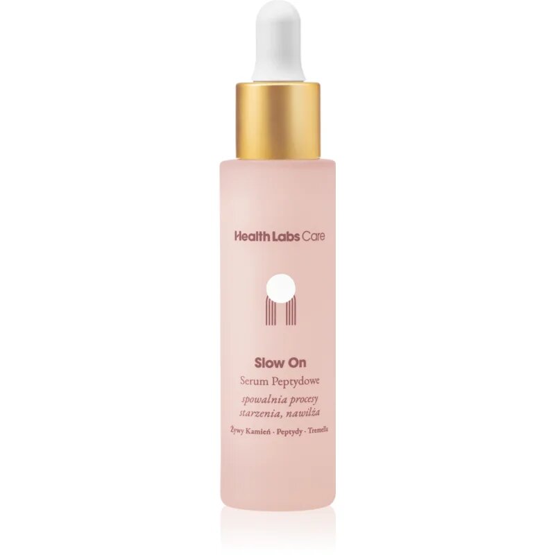 Health Labs Care Slow On gladilni serum za hidracijo in posvetlitev kože s peptidi 30 ml