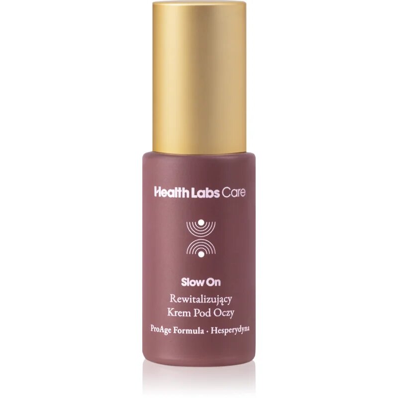 Health Labs Care Slow On revitalizacijska krema za oči in veke 15 ml