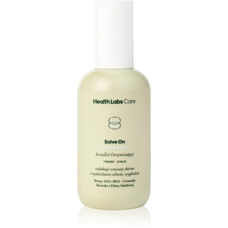 Health Labs Care Solve On čistilni gel za obraz in telo 200 ml