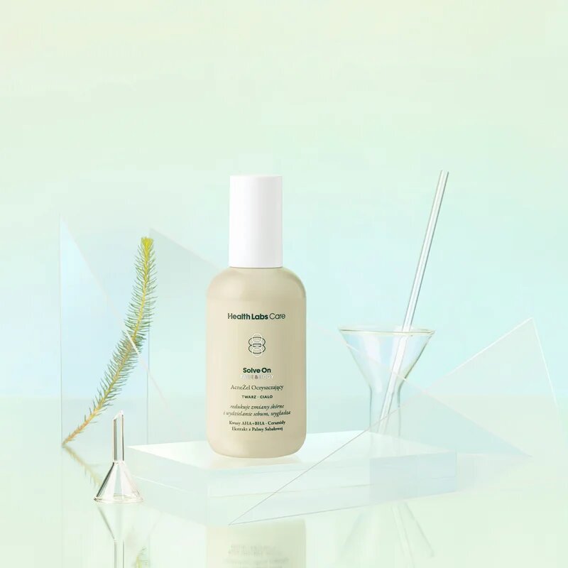 Health Labs Care Solve On čistilni gel za obraz in telo 200 ml