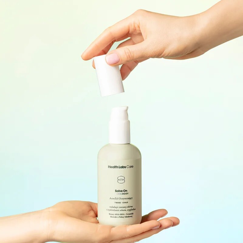Health Labs Care Solve On čistilni gel za obraz in telo 200 ml