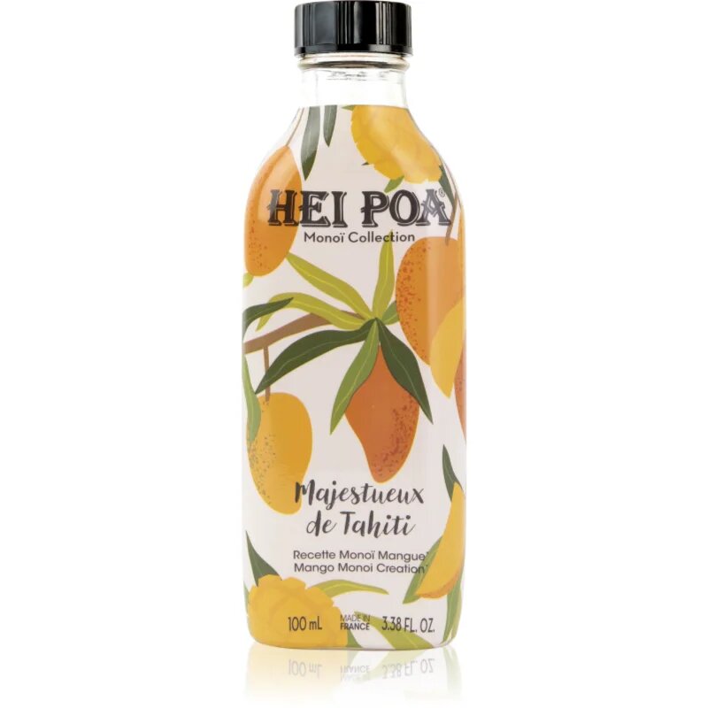 Hei Poa Pure Tahiti Monoï Oil Mango Scent večnamensko olje za telo in lase 100 ml