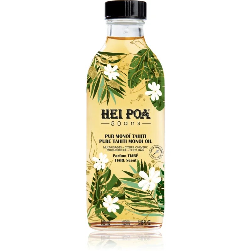 Hei Poa Pure Tahiti Monoï Oil Tiara večnamensko olje za telo in lase 100 ml