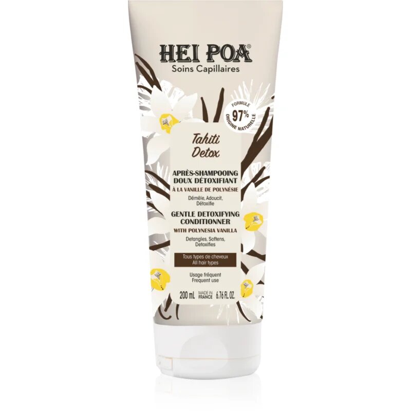 Hei Poa Tahiti Detox vlažilni balzam za lase 200 ml