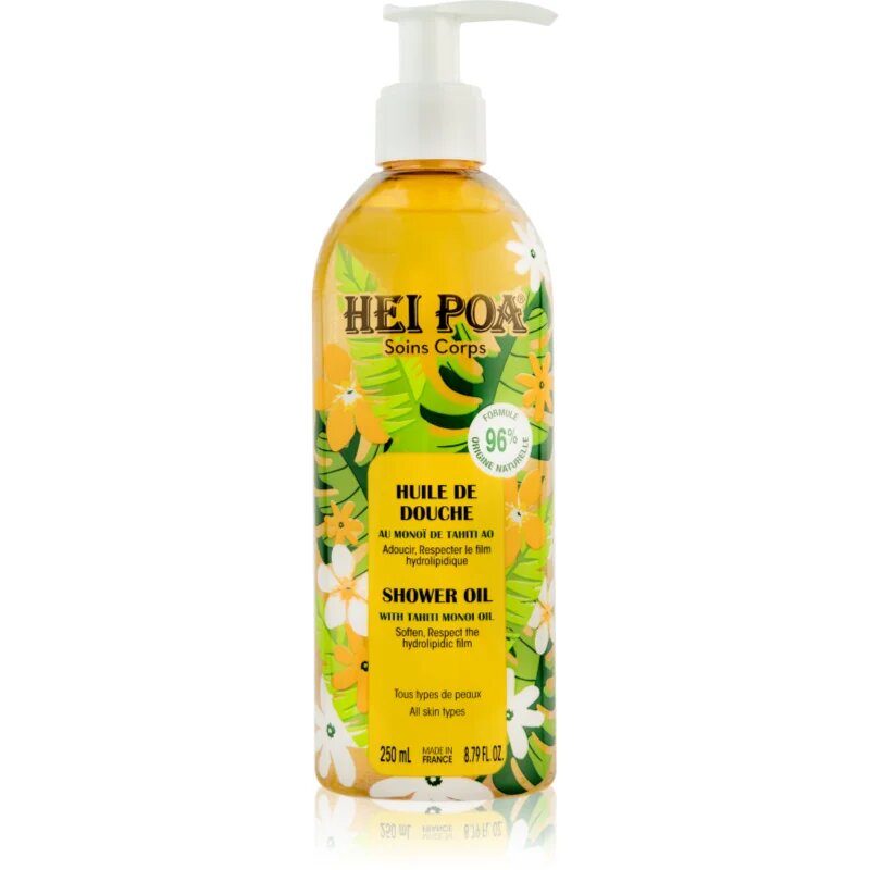 Hei Poa Tahiti Monoi Oil blago olje za prhanje 250 ml