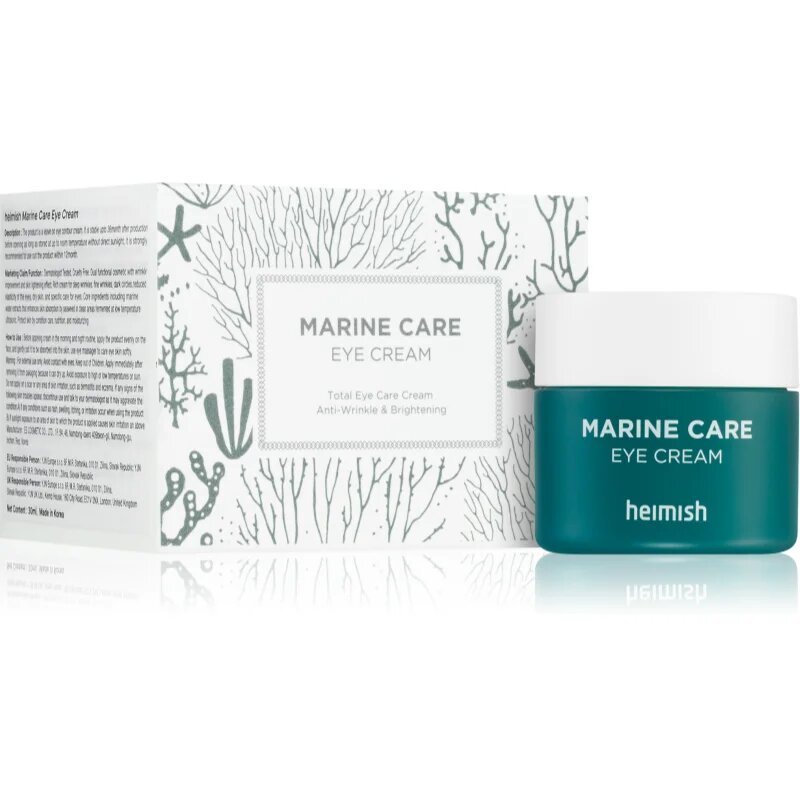 Heimish Marine Care vlažilna in gladilna krema za predel okoli oči 30 ml