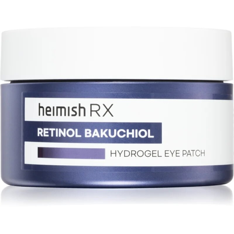 Heimish RX Retinol Bakuchiol Hydrogel Eye Patch hidrogel blazinice proti gubam in temnim kolobarjem 60 kos