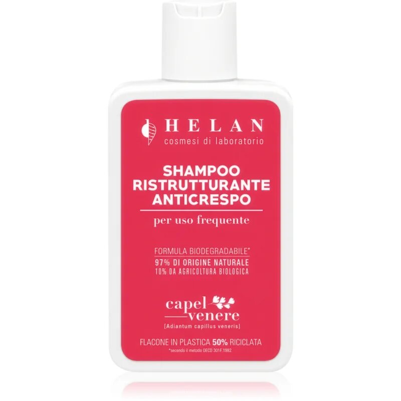 Helan CAPELVENERE Anti-Frizz Restructuring Shampoo šampon za glajenje las za valovite in kodraste lase 200 ml