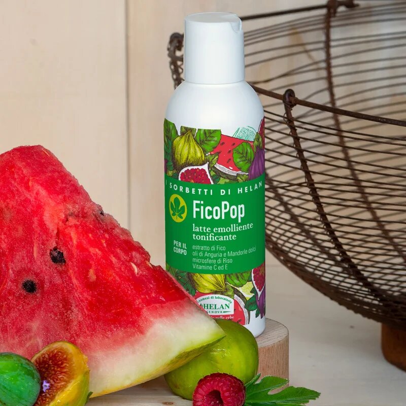 Helan I SORBETTI DI FicoPop Toning Softening Milk pomirjevalni fluid za telo 150 ml