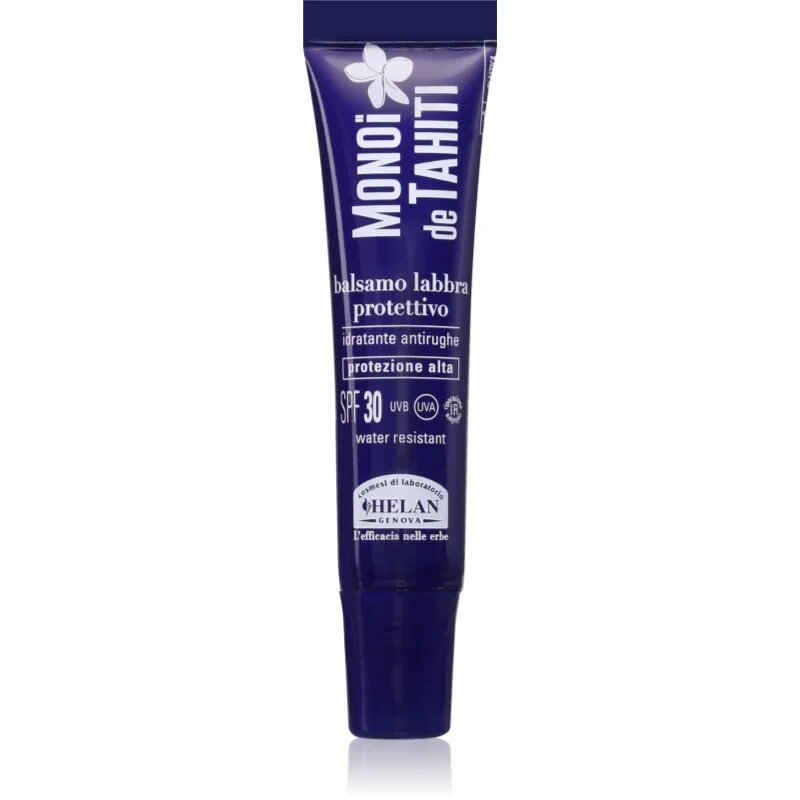 Helan MONOÏ de TAHITI Lip Balm SPF 30+ vlažilni balzam za ustnice SPF 30 15 ml