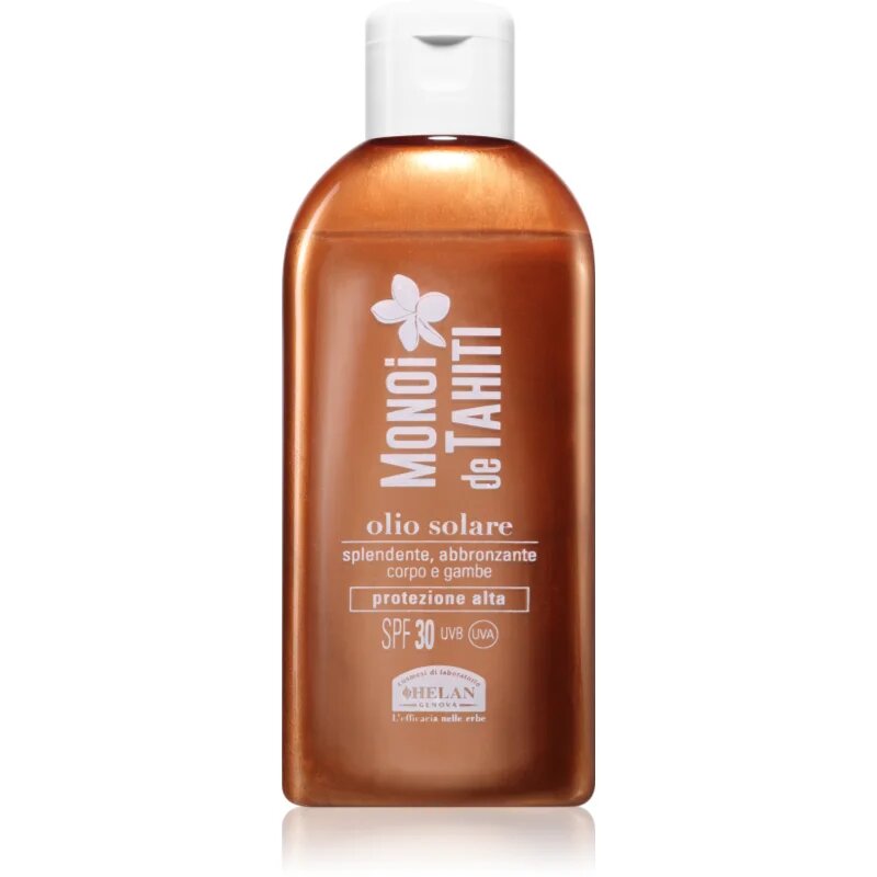 Helan MONOÏ de TAHITI Shiny Suntan Oil SPF30 zaščitno olje za sončenje SPF 30 150 ml