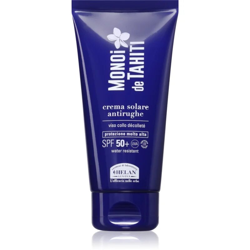 Helan MONOÏ de TAHITI Sun Cream SPF50+ zaščitna krema za telo in obraz SPF 50+ 75 ml