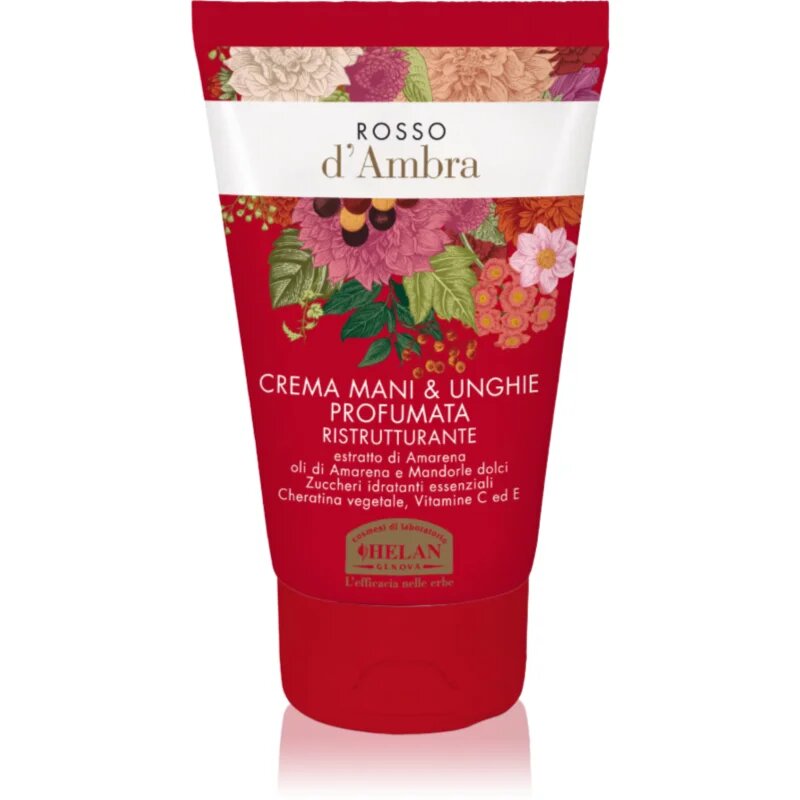 Helan Rosso d'Ambra Scented Hands & Nails Cream vlažilna krema za roke za ženske 50 ml