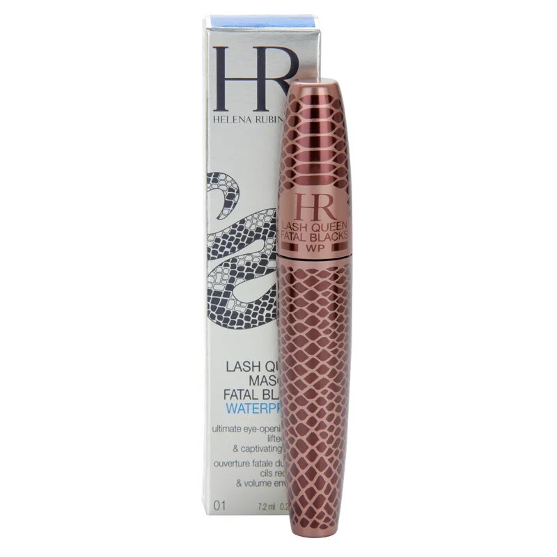 Helena Rubinstein Lash Queen Fatal Blacks Waterproof maskara za volumen vodoodporna odtenek 01 Magnetic Black 7.2 ml
