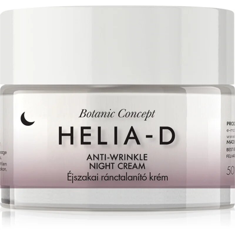 Helia-D Botanic Concept nočna krema proti gubam 50 ml