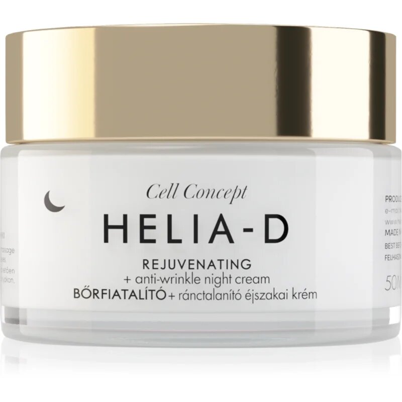Helia-D Cell Concept nočna pomlajevalna krema 65+ 50 ml