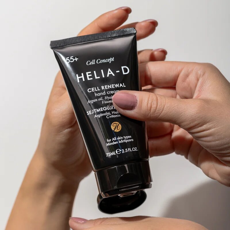 Helia-D Cell Concept obnovitvena krema za roke 55+ 75 ml