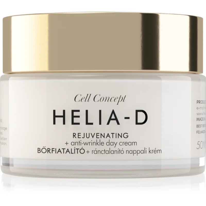 Helia-D Cell Concept pomlajevalna krema proti vsem znakom staranja SPF 15 65+ 50 ml