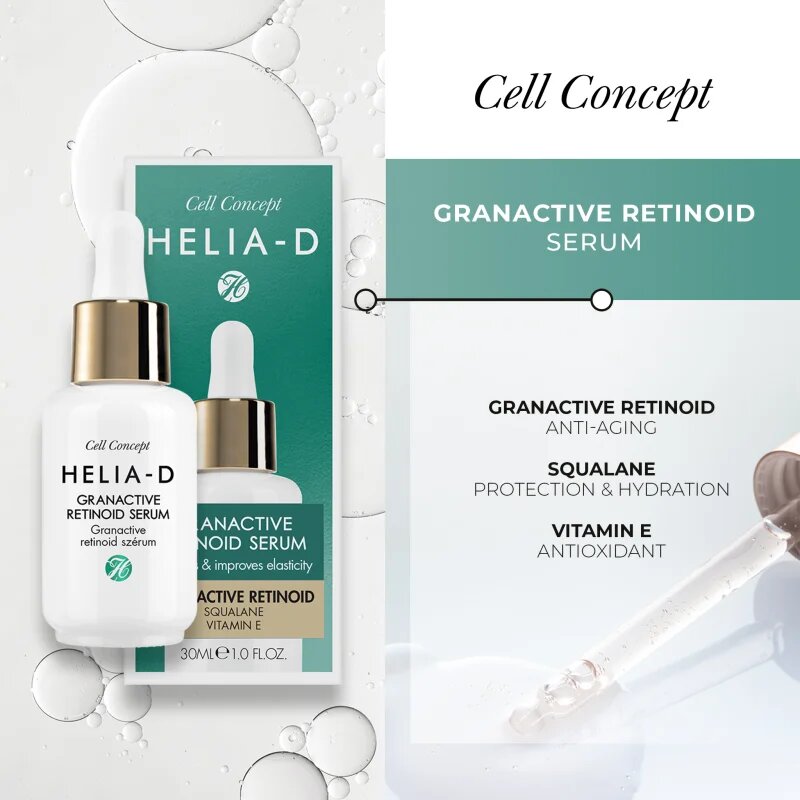 Helia-D Cell Concept serum za obraz povečujoč prožnost kože 30 ml