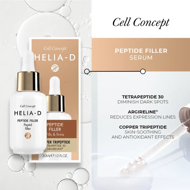 Helia-D Cell Concept serum za zapolnitev gub 30 ml