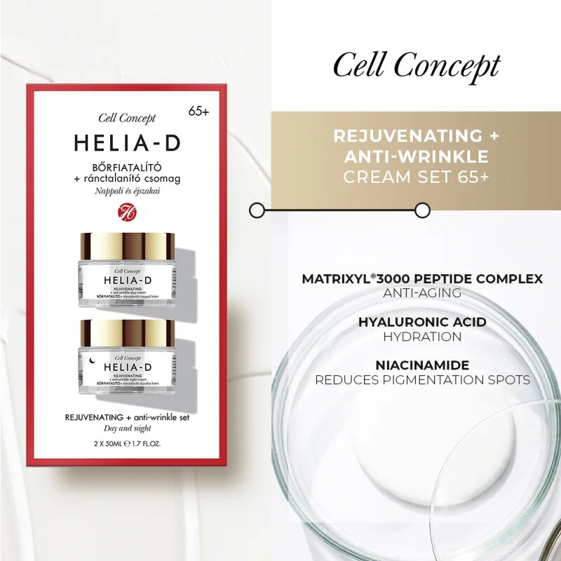 Helia-D Cell Concept ugodno pakiranje proti gubam 65+